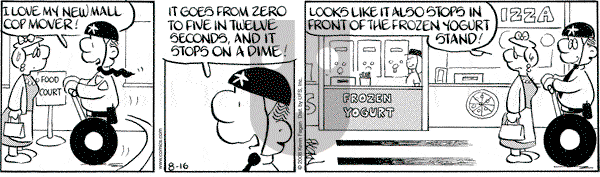 Drabble on Saturday August 16, 2008 Comic Strip
