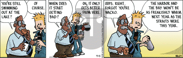 Frazz on Saturday September 15, 2018 Comic Strip