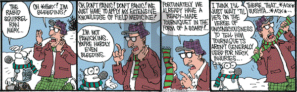 Monty on Thursday December 14, 2017 Comic Strip