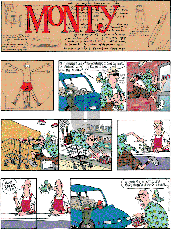 Monty on Sunday June 12, 2011 Comic Strip