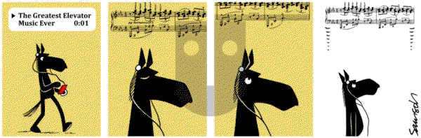 Dark Side of the Horse - Thursday August 7, 2014 Comic Strip