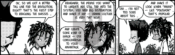 The Boondocks on Tuesday January 1, 2008 Comic Strip