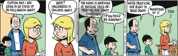 Adam@Home on Wednesday October 21, 2015 Comic Strip