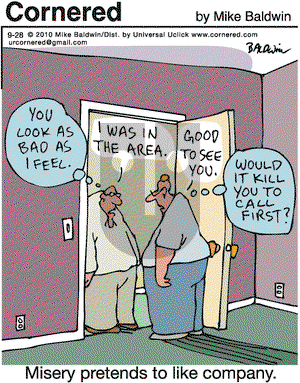 Cornered on Tuesday September 28, 2010 Comic Strip