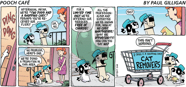 Pooch Cafe on Sunday May 10, 2009 Comic Strip