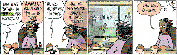 Wallace the Brave on Friday November 22, 2019 Comic Strip