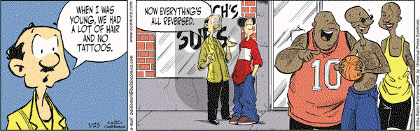 Baldo on Tuesday February 3, 2004 Comic Strip