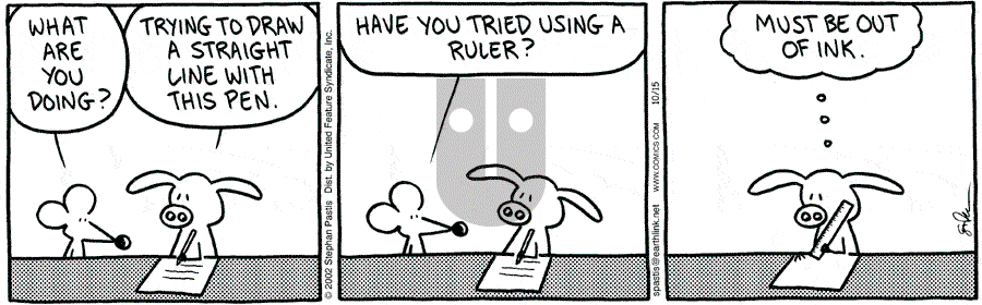 Pearls Before Swine - Tuesday October 15, 2002 Comic Strip