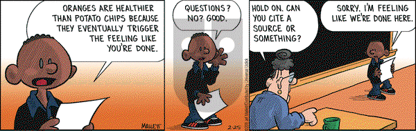 Frazz on Thursday February 25, 2016 Comic Strip