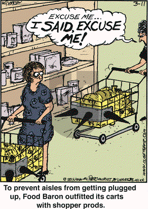 Close to Home on Friday March 11, 2011 Comic Strip