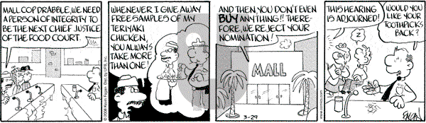 Drabble on Saturday March 29, 2008 Comic Strip