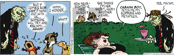 Over the Hedge on Friday July 9, 2010 Comic Strip