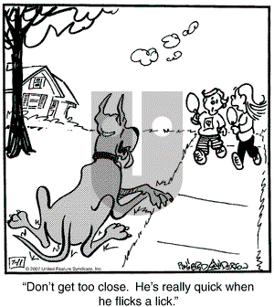 Marmaduke on Sunday August 5, 2007 Comic Strip