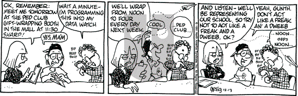 Luann on Friday December 13, 1991 Comic Strip