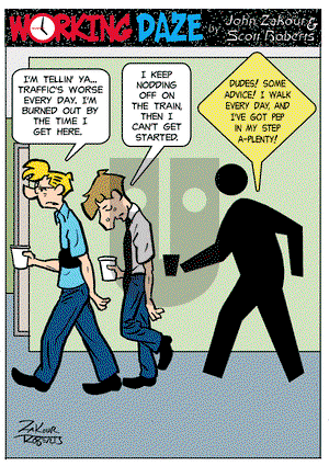Working Daze - Tuesday April 22, 2025 Comic Strip