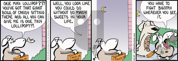 DeFlocked on Saturday October 27, 2018 Comic Strip