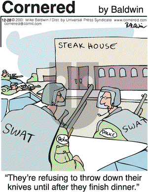 Cornered on Wednesday March 27, 2002 Comic Strip