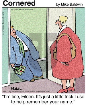 Cornered on Friday July 17, 2020 Comic Strip