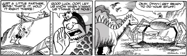 Alley Oop on Friday January 25, 1980 Comic Strip