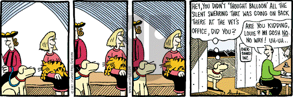 Overboard on Saturday November 3, 2001 Comic Strip