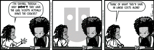 The Boondocks on Thursday October 21, 2010 Comic Strip