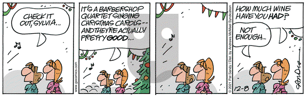 Next Door Neighbors on Monday December 8, 2025 Comic Strip