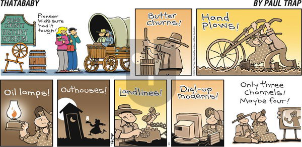 Thatababy on Sunday May 4, 2025 Comic Strip