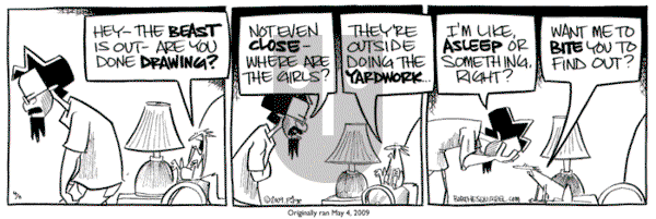 Bob the Squirrel - Monday April 8, 2013 Comic Strip