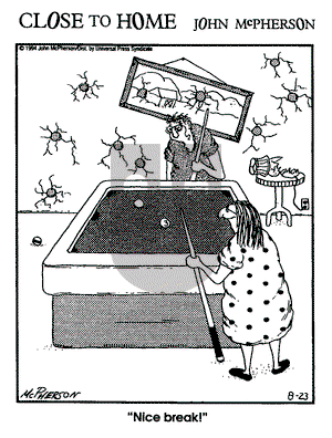 Close to Home on Tuesday August 23, 1994 Comic Strip