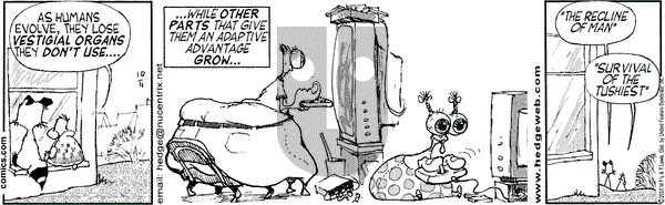 Over the Hedge on Saturday October 11, 2003 Comic Strip