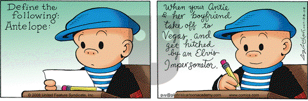 Nancy on Tuesday October 28, 2008 Comic Strip