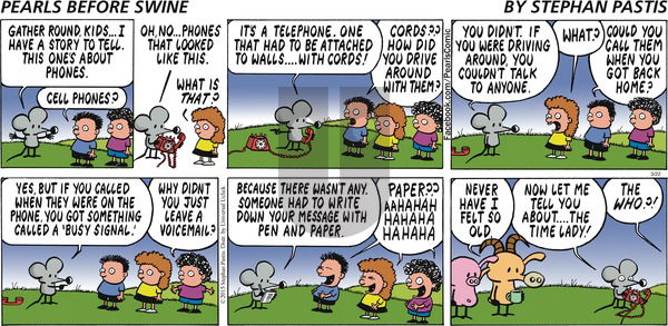 Pearls Before Swine on Sunday March 22, 2015 Comic Strip