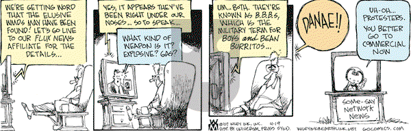 Non Sequitur on Thursday April 19, 2007 Comic Strip