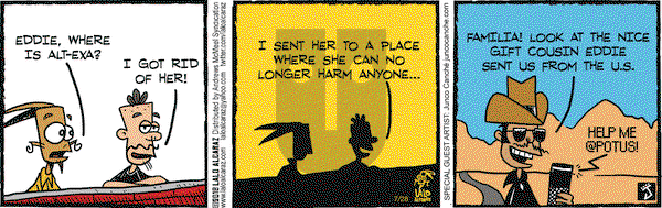 La Cucaracha on Saturday July 28, 2018 Comic Strip