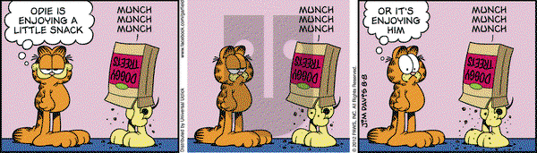 Garfield - Wednesday August 8, 2012 Comic Strip