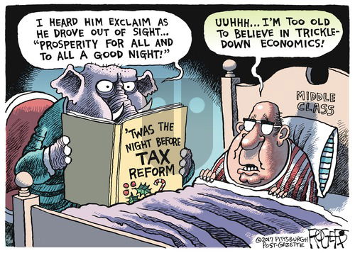 Rob Rogers on Sunday November 19, 2017 Comic Strip