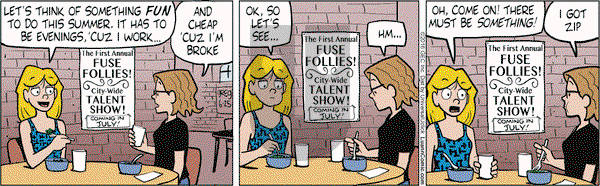 Luann on Saturday June 25, 2016 Comic Strip