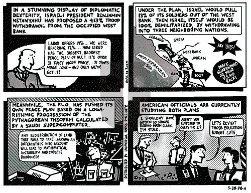 Ted Rall on Thursday May 28, 1998 Comic Strip