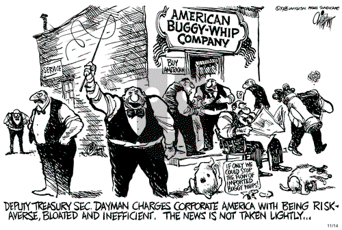 Pat Oliphant on Friday November 14, 1986 Comic Strip