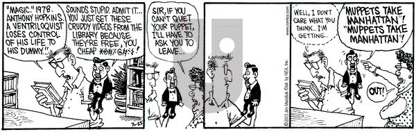 Monty on Friday July 25, 2003 Comic Strip