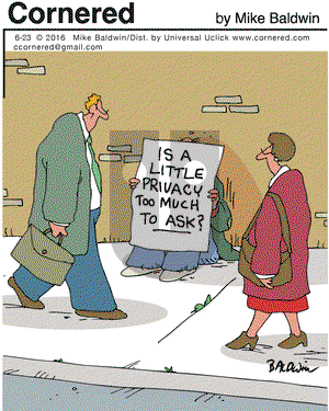Cornered on Thursday June 23, 2016 Comic Strip