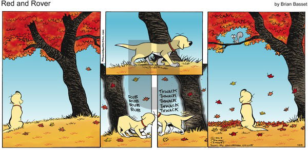Red and Rover on Sunday October 9, 2016 Comic Strip