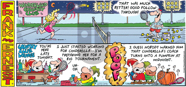 Frank and Ernest on Sunday January 17, 2010 Comic Strip