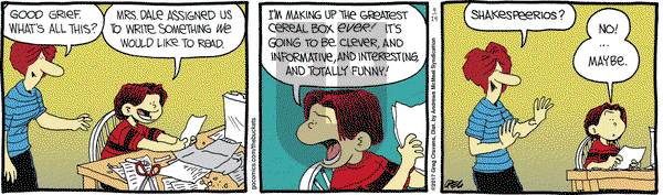 The Buckets on Friday April 14, 2017 Comic Strip