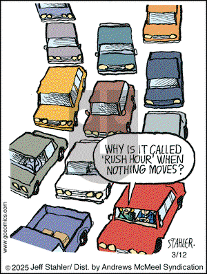 Moderately Confused on Wednesday March 12, 2025 Comic Strip