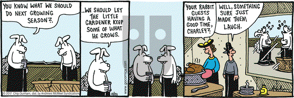 Overboard on Wednesday November 22, 2017 Comic Strip