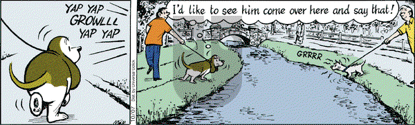 Fred Basset on Monday October 7, 2013 Comic Strip