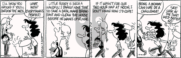 Baby Blues on Wednesday March 13, 1991 Comic Strip