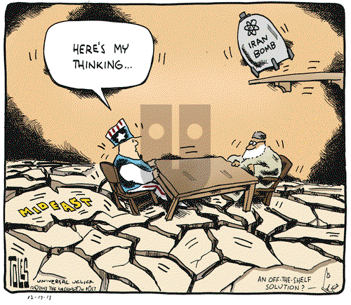 Tom Toles on Tuesday December 17, 2013 Comic Strip