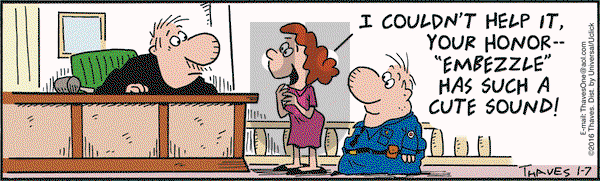 Frank and Ernest on Thursday January 7, 2016 Comic Strip